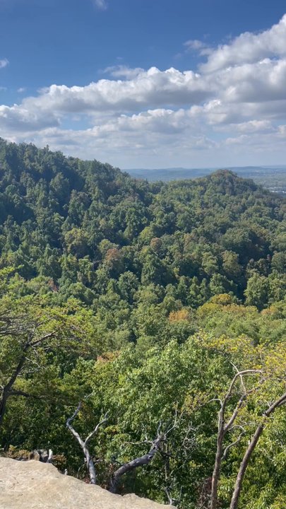 The Pinnacles - View from Indian Ft lookout - Hiking Near Me - Berea, Kentucky