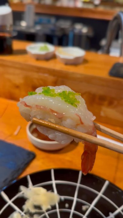 Yuki Handroll Bar - Sweet Shrimp Nigiri ~ - Sushi Bars Near Me - Austin, Texas