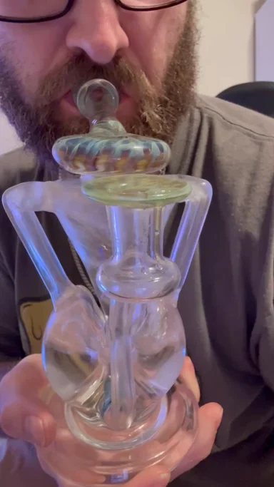 Preview pic of Kyru 🥠🌪️ recycler color Mystery adventurine