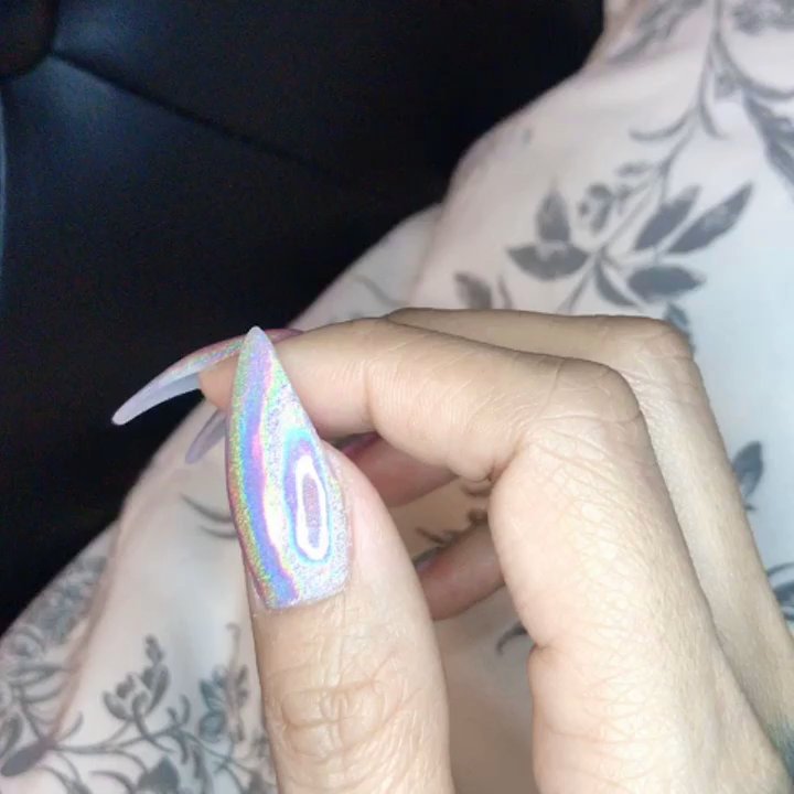 Bella Nail Spa - So in love with my nails by Ahn.  Being extra careful with them until NY is over!! - Nail Salons Near Me - San Jose, California