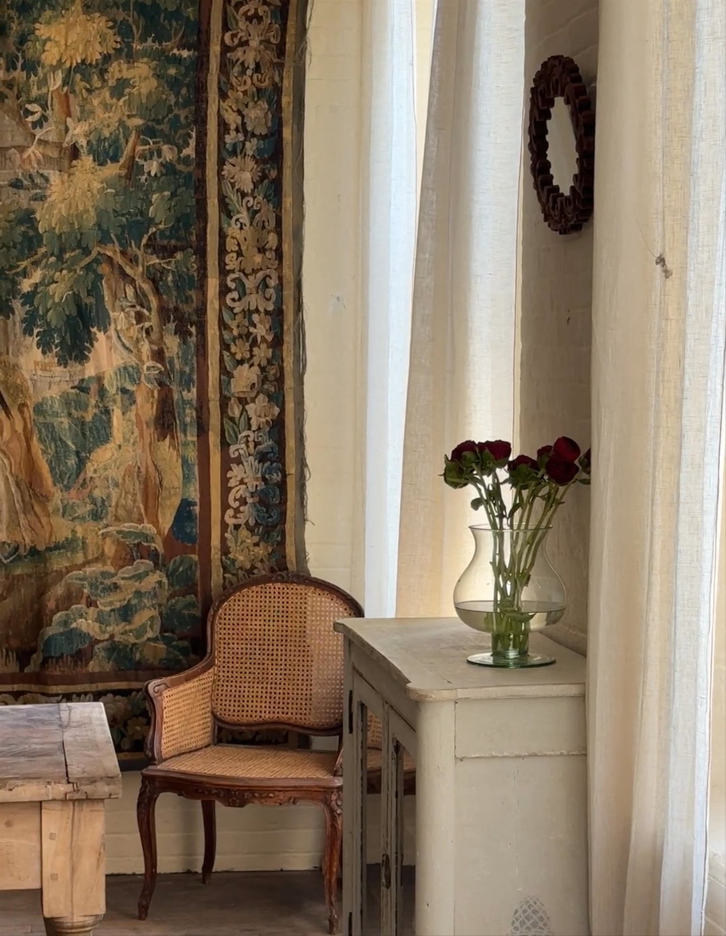 19th c. French Cane Armchair