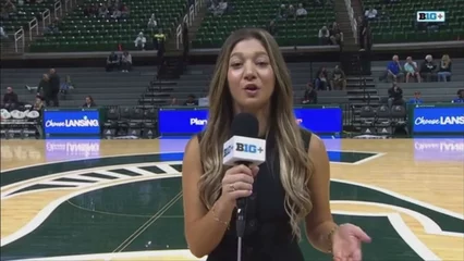 PRE-GAME MSU WOMENS BASKETBALL V EASTERN ILLINOIS