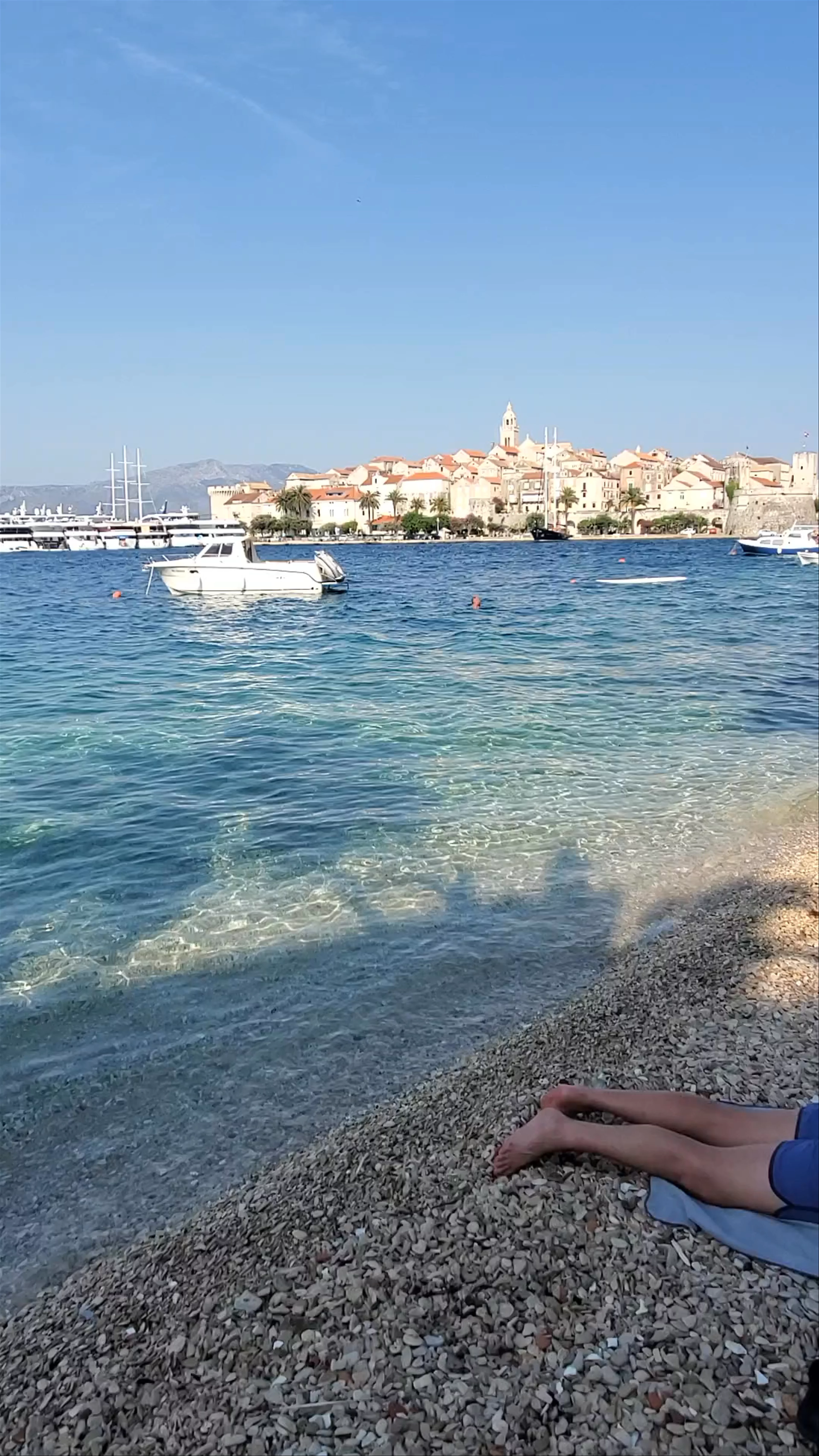 beach Orlanduša, Žrnovo, Korčula, Croatia