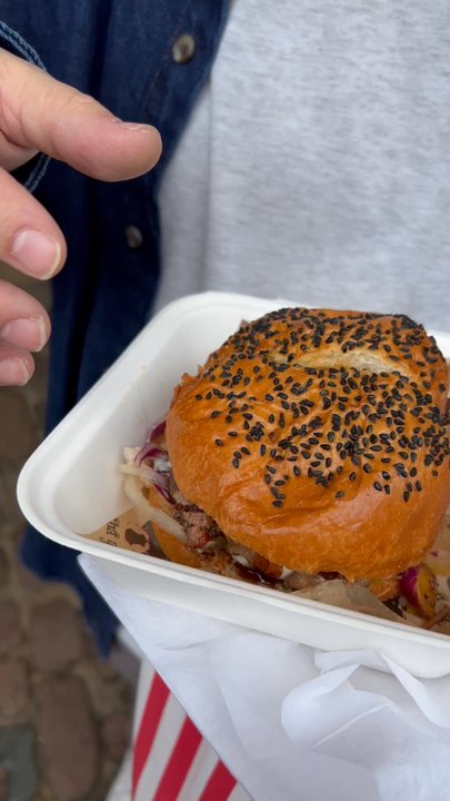 Baba G's - Lamb Burger - Indian Near Me - London, XGL