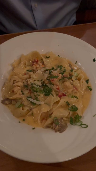 River Grille - Paperdelle & Pesto Penne - New American Near Me - Easton, Pennsylvania