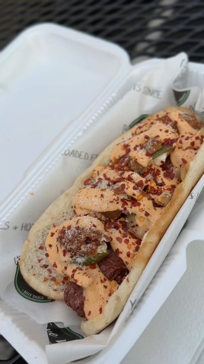 Krépe Dog - Instagram: RealRonaldReviews - Hot Dogs Near Me - Modesto, California