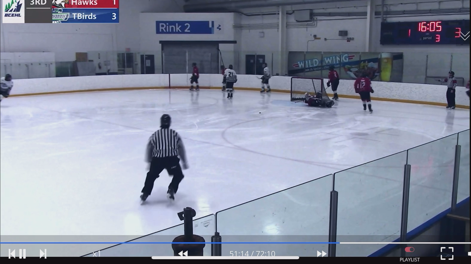 Simon Ward's Stunning Behind-the-Back pass that leads to follow up Goal | Tbirds vs Hawks. SLO Mo replay