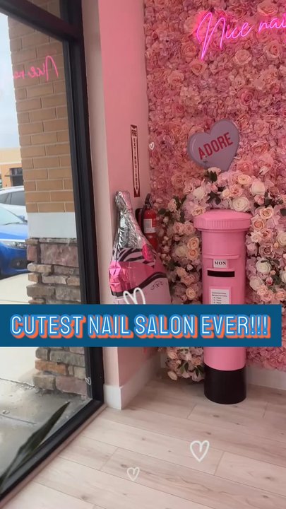 Sunnyvale Nail Bar - Cutest entry ever!! - Nail Salons Near Me - Sunnyvale, Texas