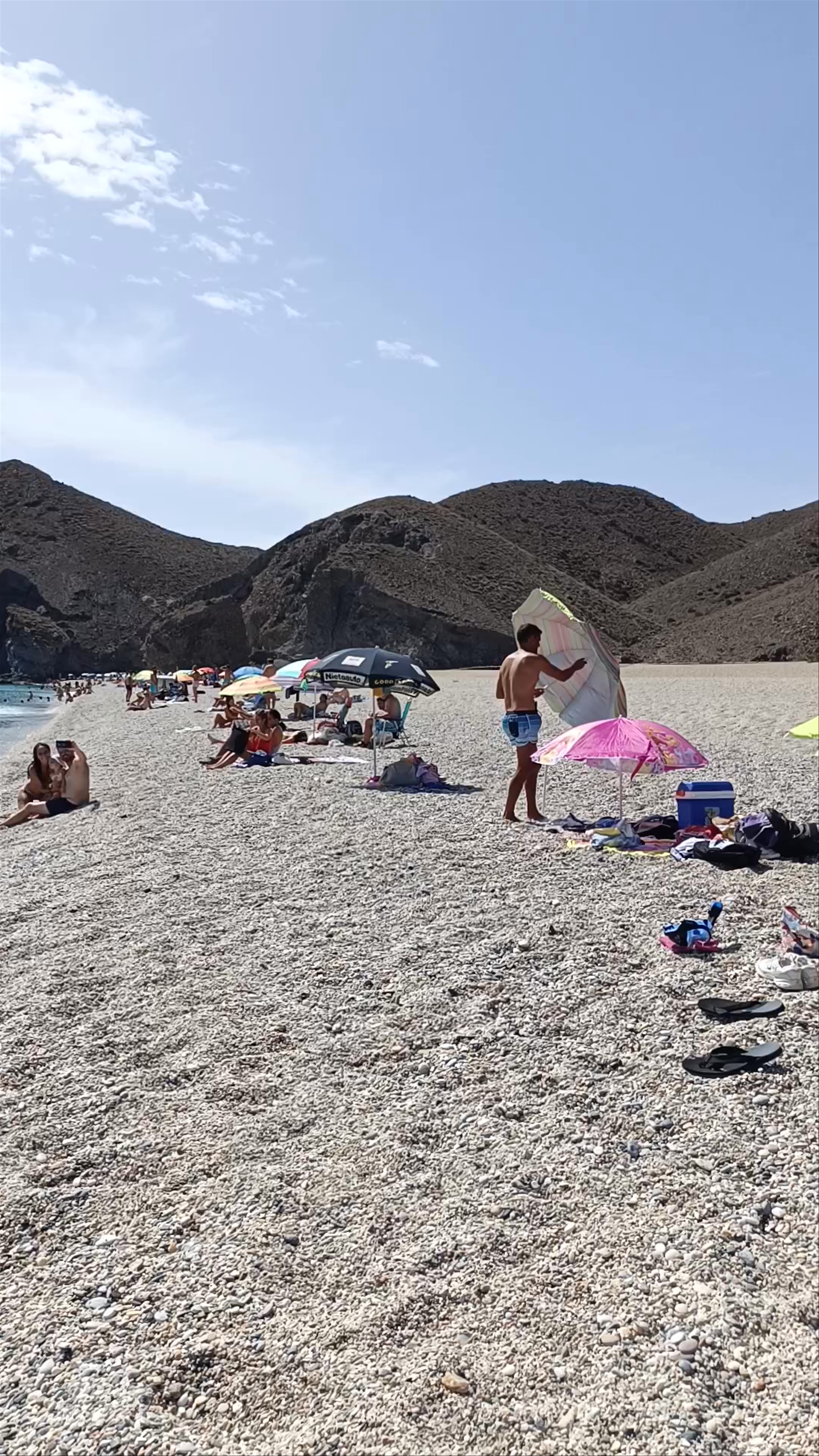 Playa de los Muertos: Crystal-Clear Waters and Serene Pebble Beach in Carboneras, Spain