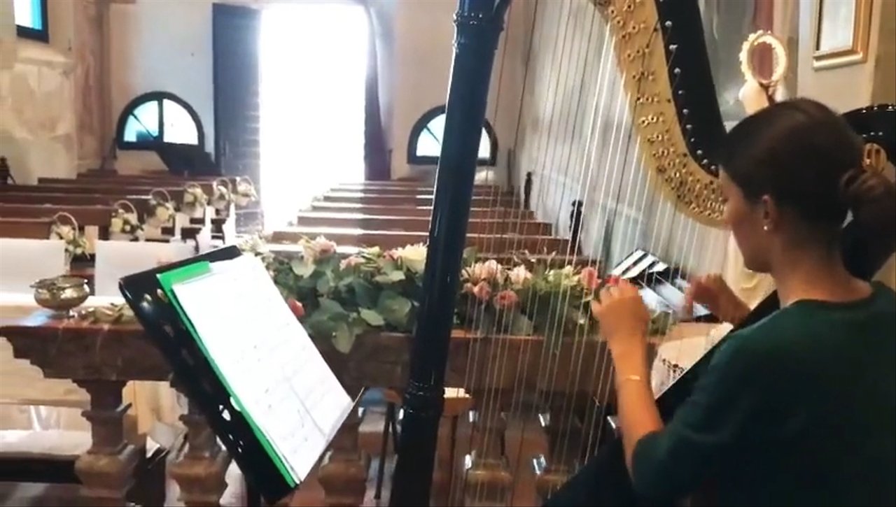 Sofi Harpist - Wedding March - video 4