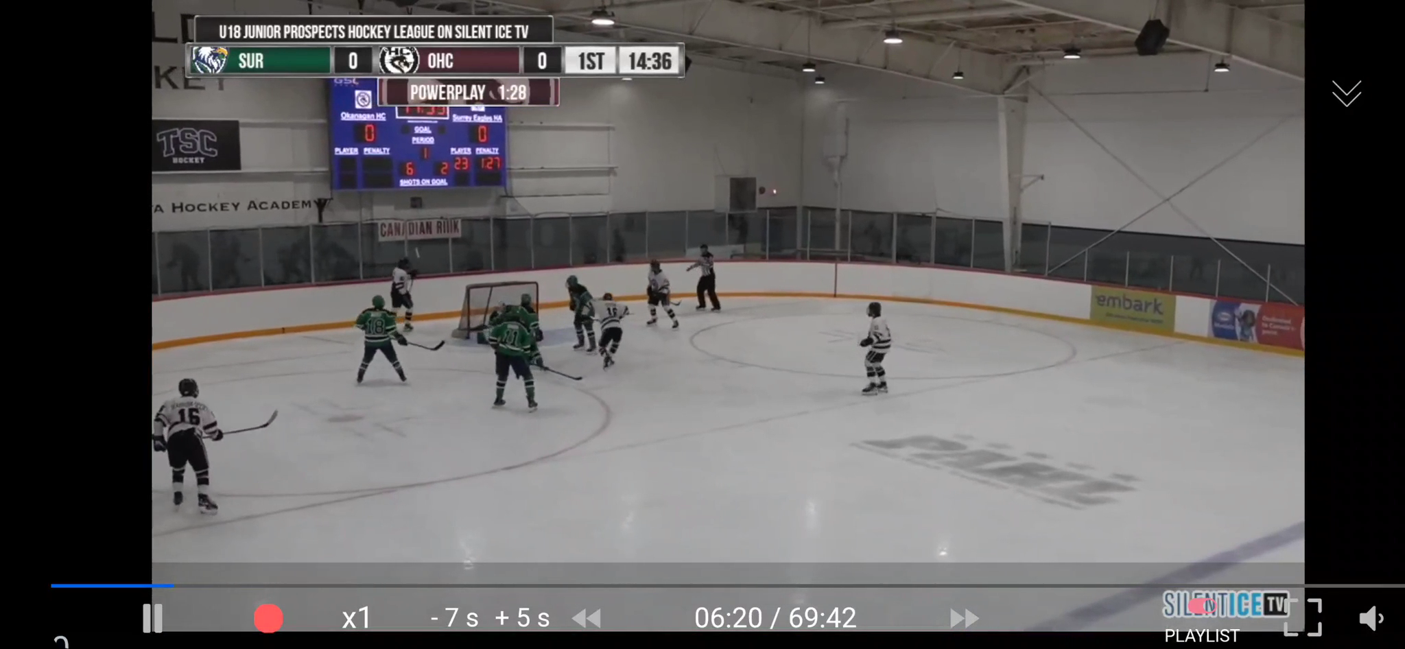 Boston Ciccone's Impressive Slot Goal | Okanagan HC U18 Highlights