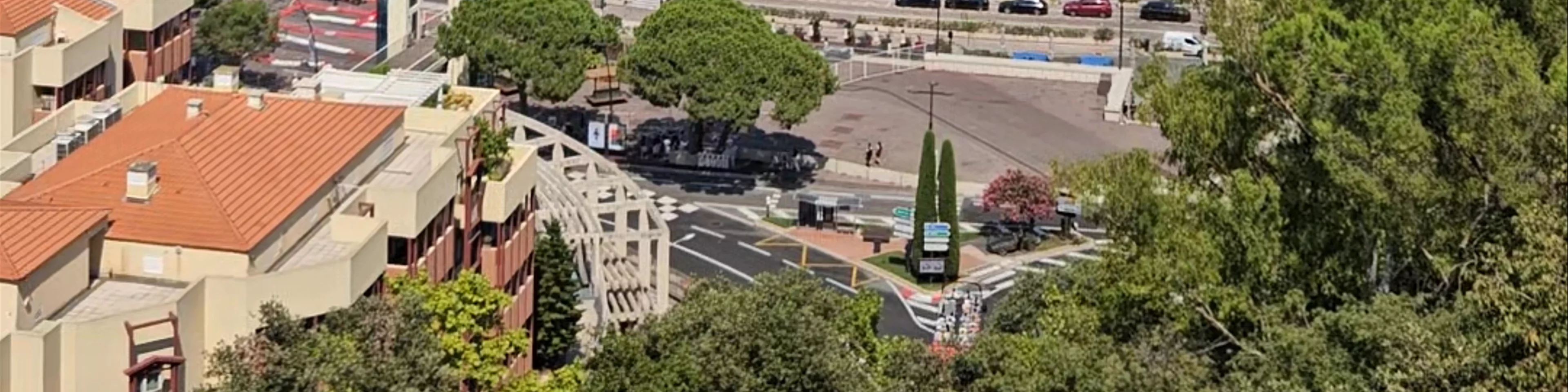 Port of Fontvieille viewpoint