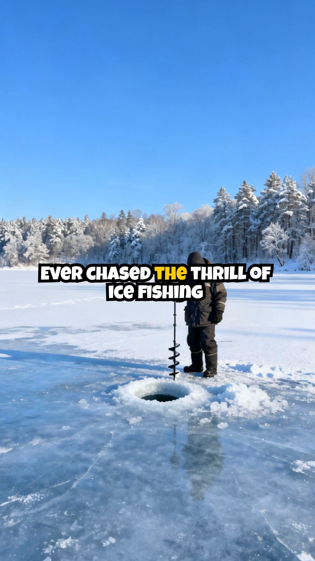 Earl's Icy Plunge: When Ice Fishing Went Wrong
