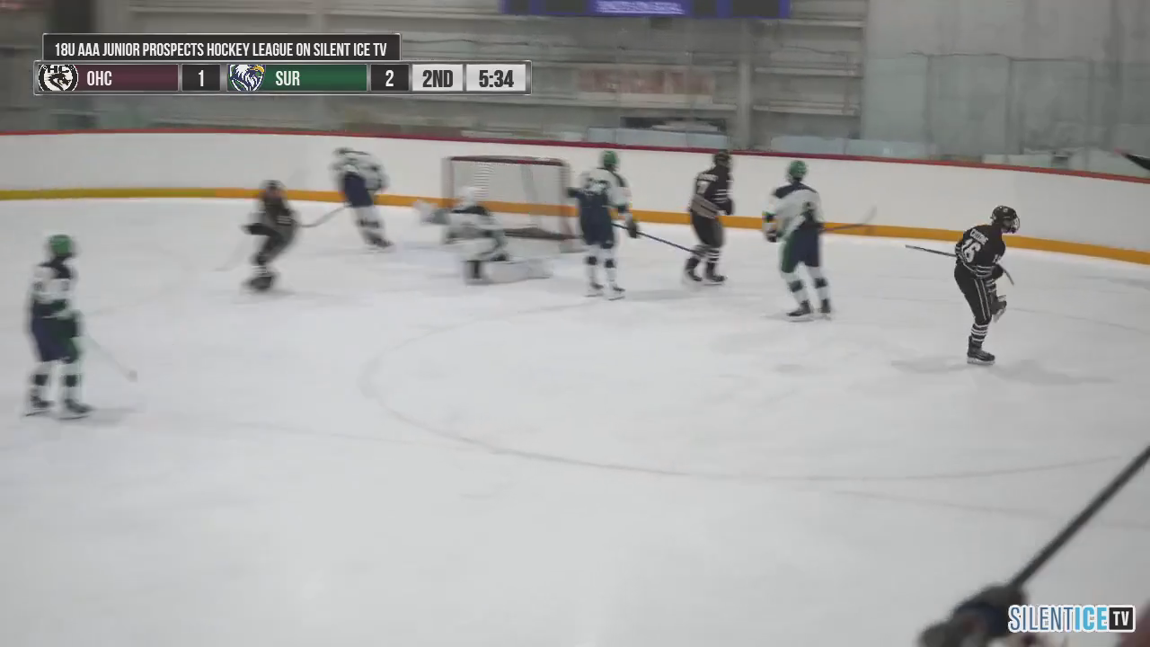 Boston Ciccone's Top Corner Goal - Okanagan HC 18U Highlights