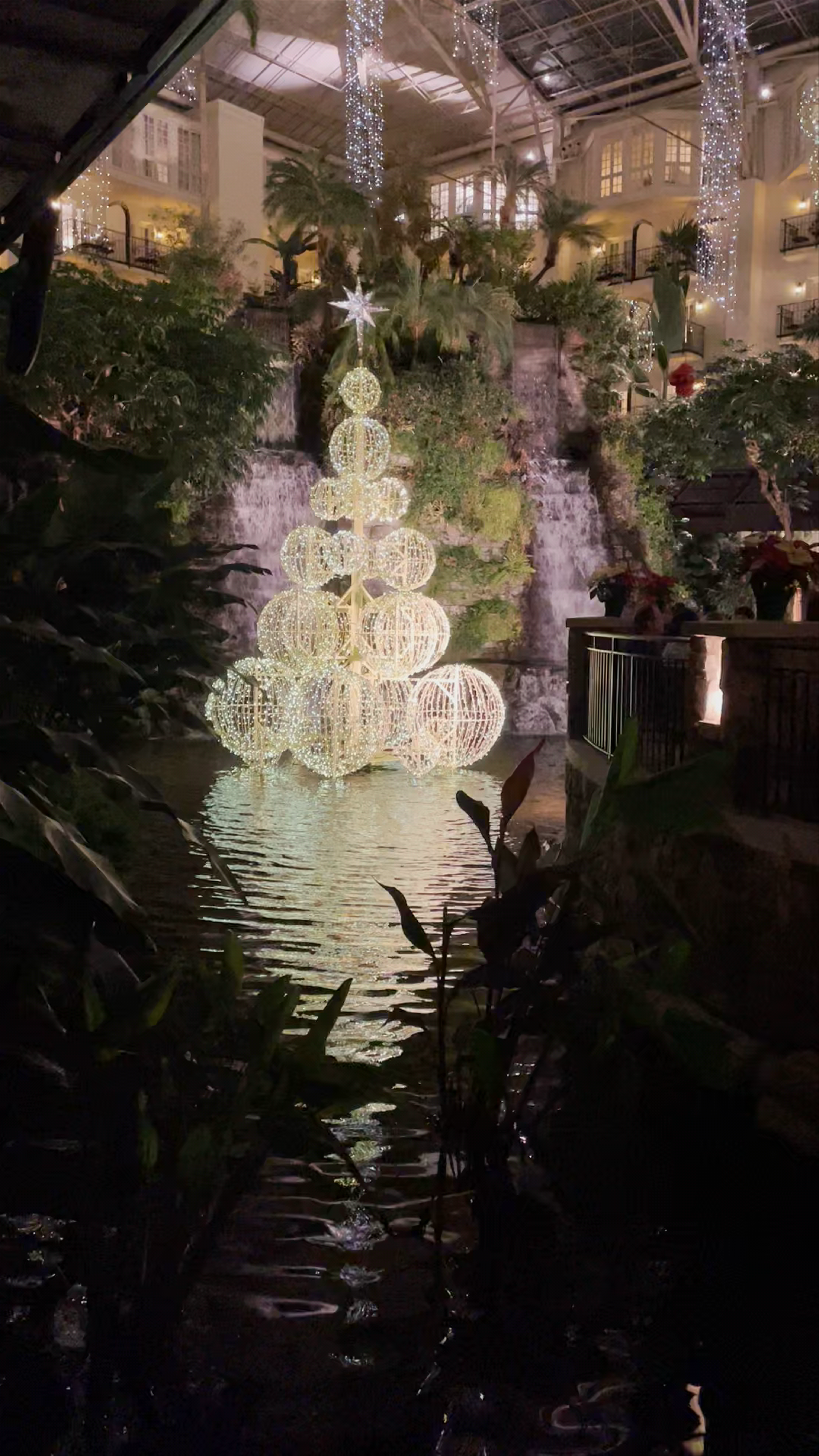 Magical Evening at Gaylord Opryland Resort Christmas Display