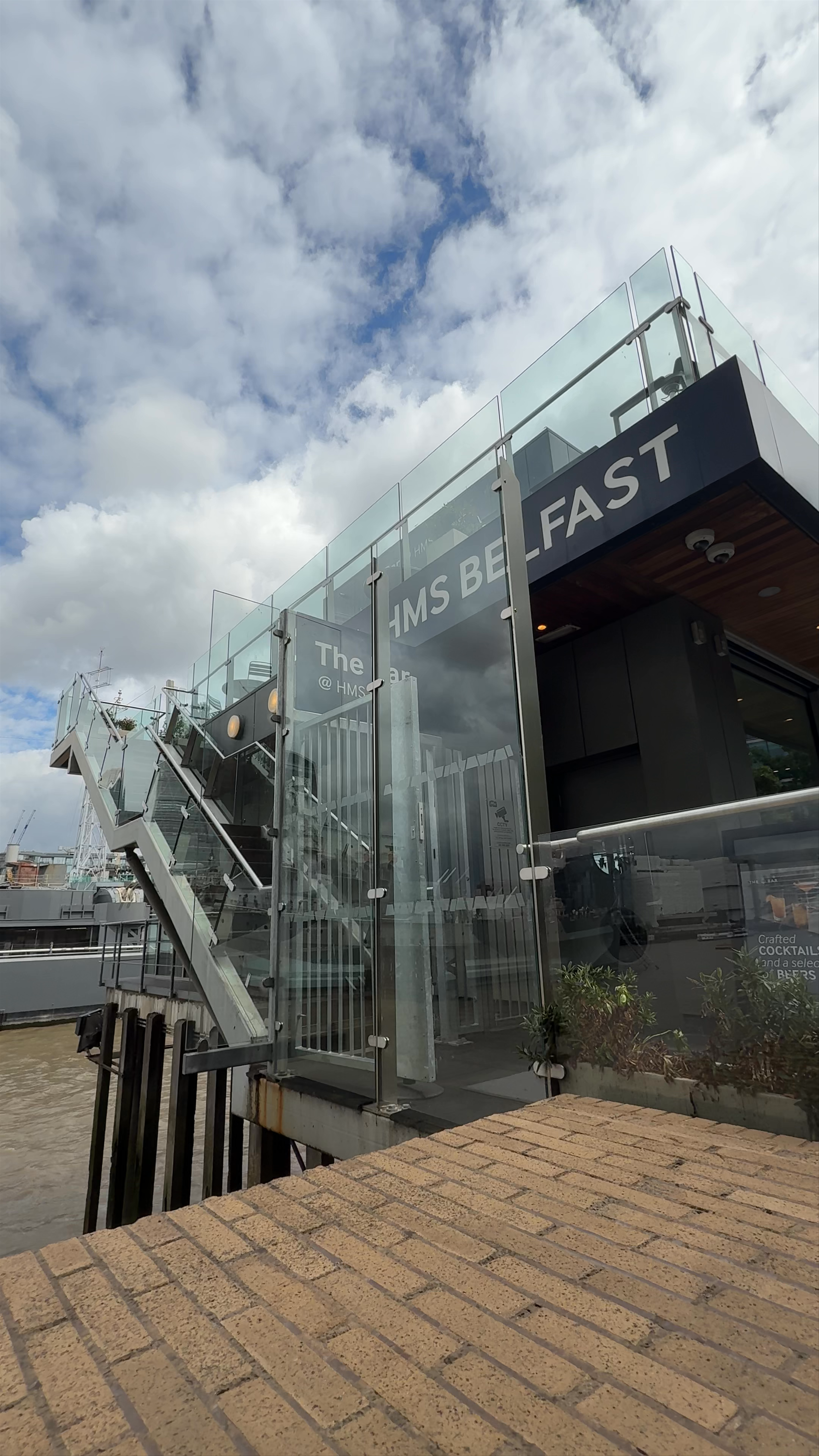 HMS Belfast and London Skyline: A Historic Riverfront Journey