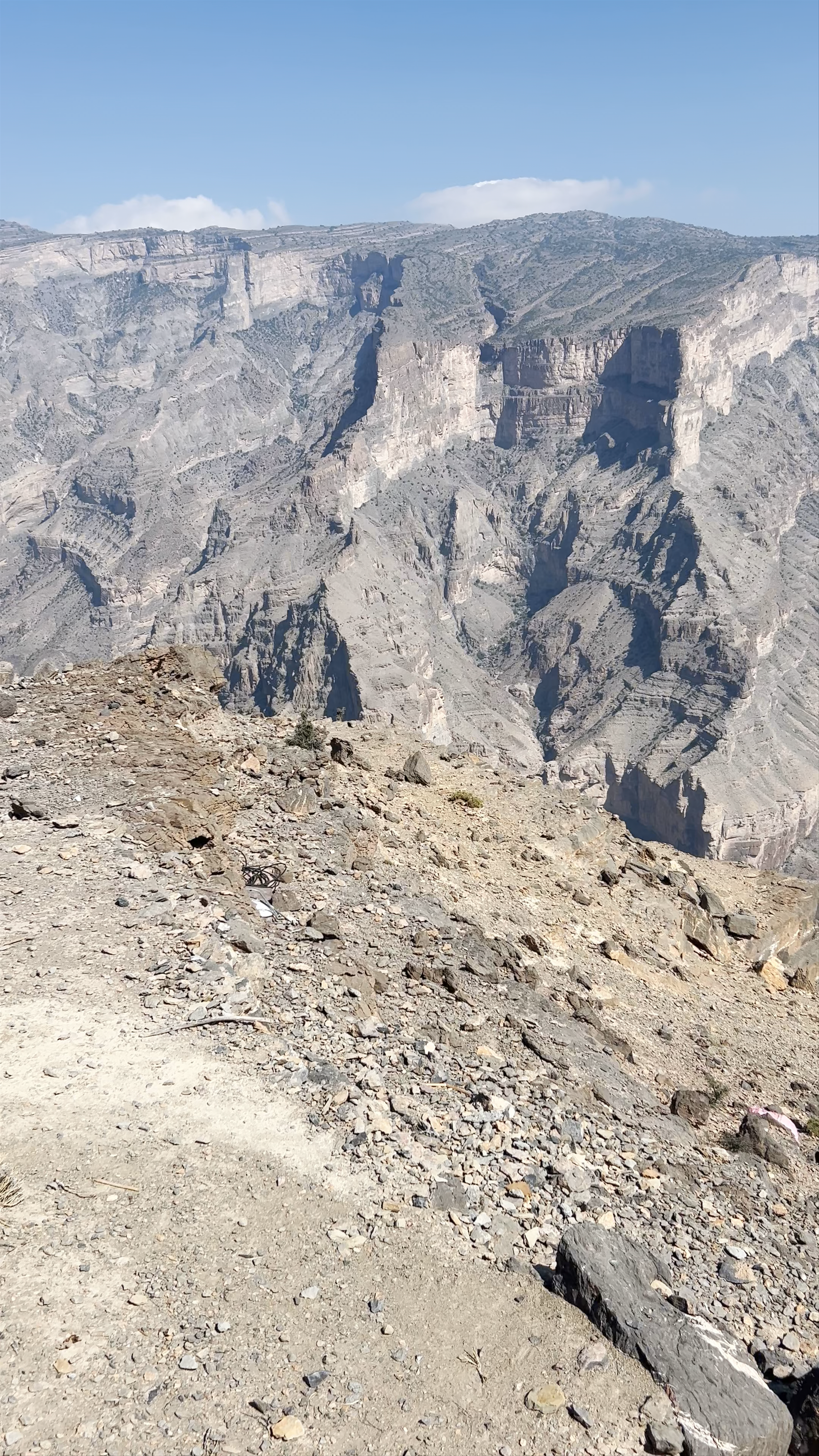 Balcony walk hiking way، Jabal Shams