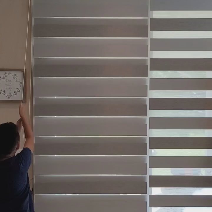 iC Blinds - Love my 2-tone grey silver color Korean zebra blinds.. I can control my own shade and its friendy user Awesome service! - Shades & Blinds Near Me - Chino Hills, California
