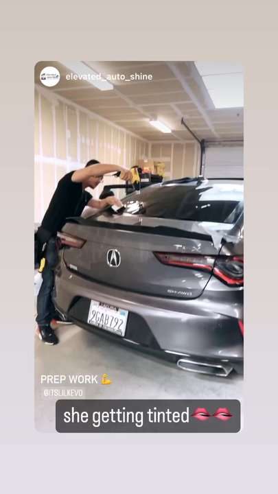 Elevated Auto Shine - DID AN AMAZING JOB TINTING MY 2023 TLX! WILL BE BACK FOR THEIR PPF SERVICE! - Auto Detailing Near Me - San Leandro, California
