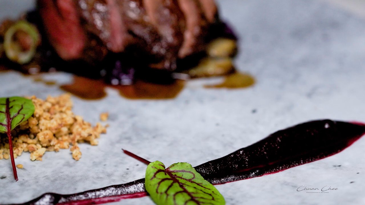 AG Inspired Cuisine - Birch Syrup Glazed Loin of Canadian Red Deer - French Near Me - Niagara Falls, Ontario