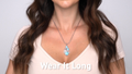 Larimar Alexandria  Pendant