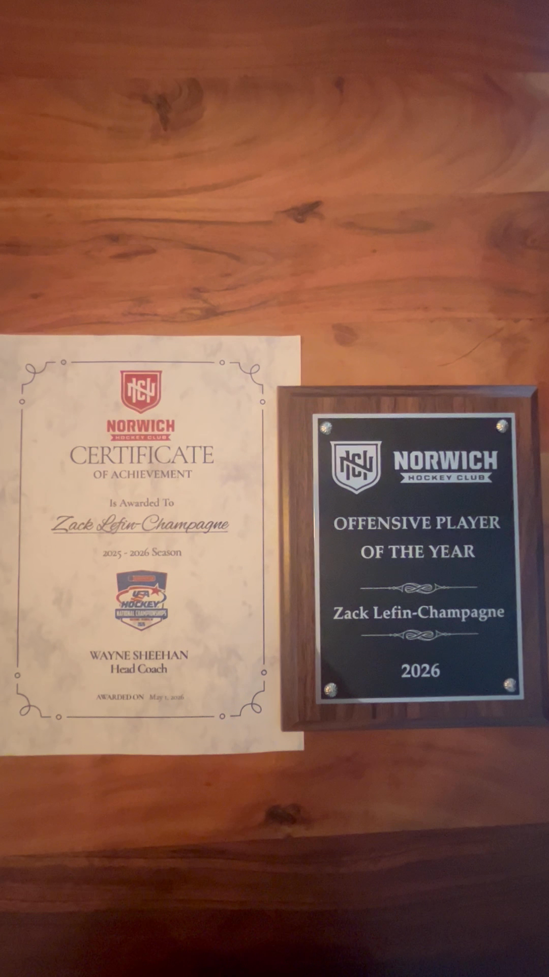 Zackary Lefin-Champagne: 2026 Offensive Player of the Year Highlights