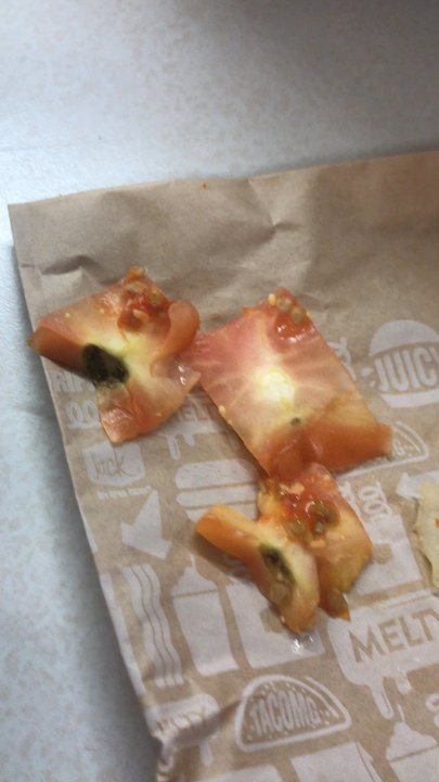 Jack in the Box - The Cores of the tomato's - Fast Food Near Me - Los Angeles, California