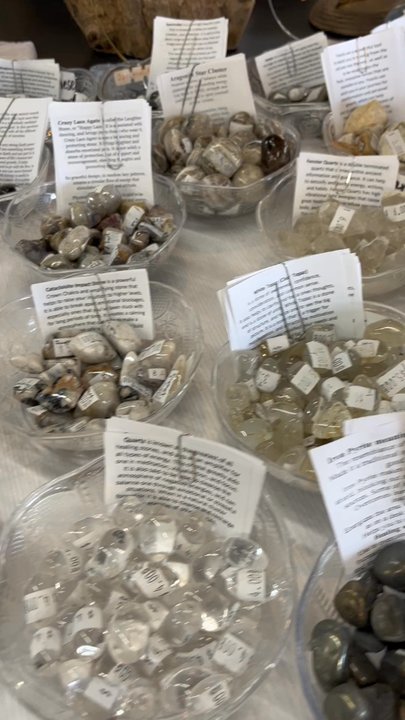 We Rock Rocks - Tumble stones to keep on you to share to work your magic! Most I've ever seen under one roof and very well priced. - Jewelry Near Me - Tampa, Florida