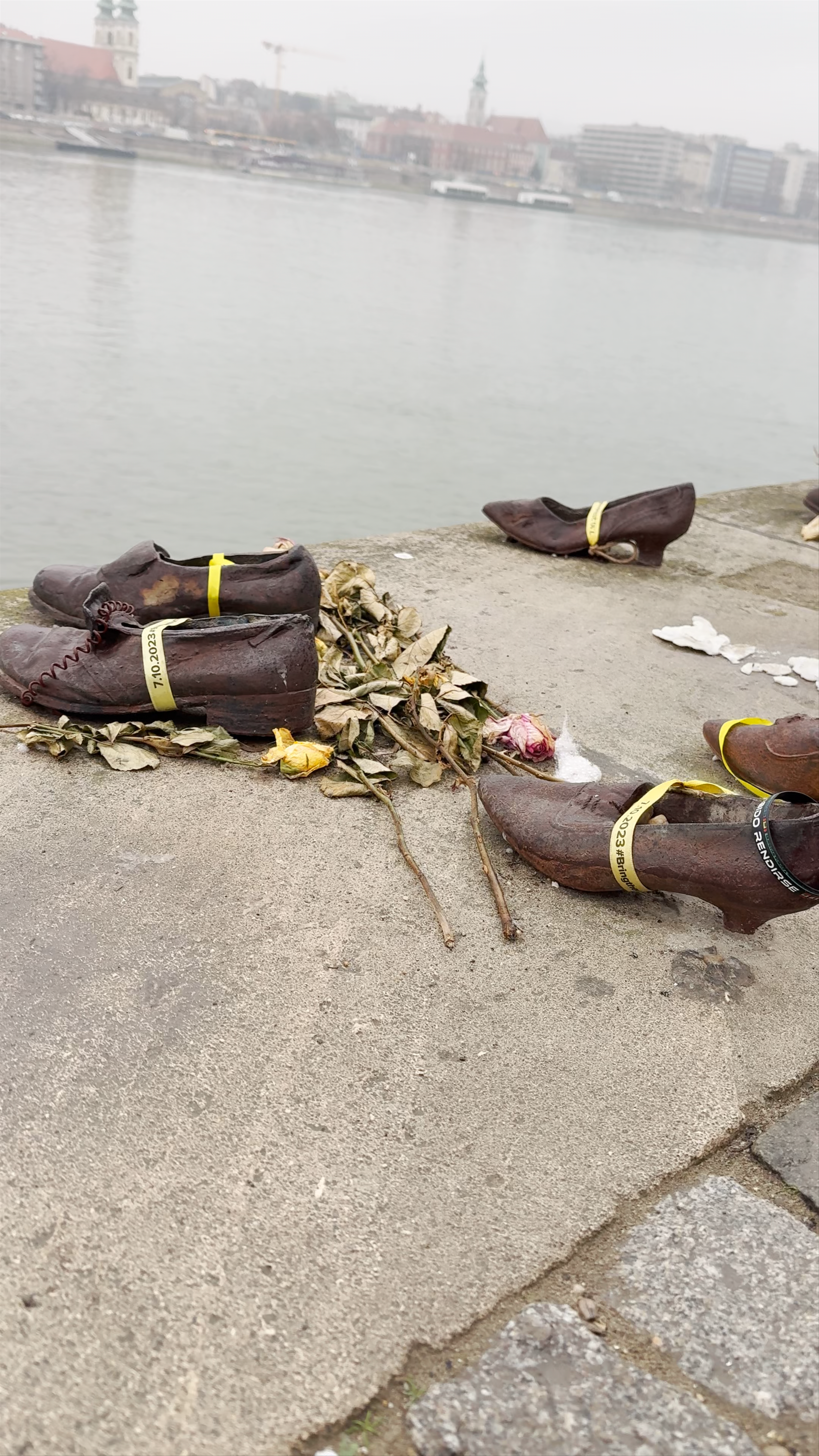 Shoes on the Danube Bank