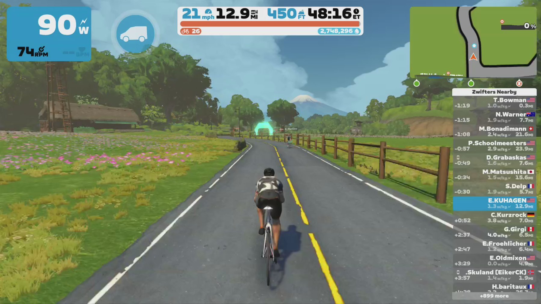 Zwift - Pacer Group Ride: Wandering Flats in Makuri Islands with Jacques