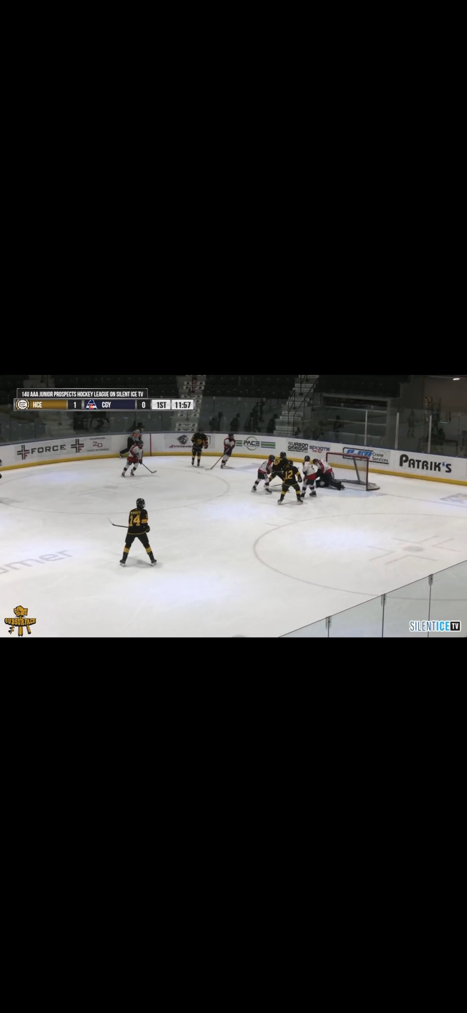 Parker Leonhardt's Incredible Sneak-In Goal | HC Edmonton U14 Highlights