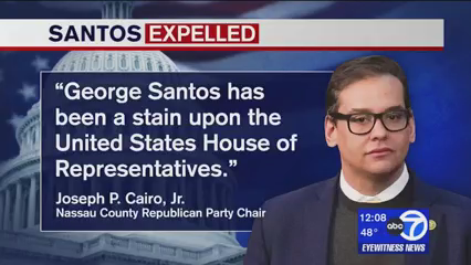 George Santos Expelled from Congress