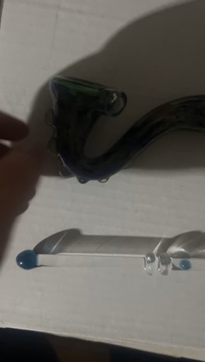 Preview pic of 3 hole hash pipe w/ hot stick