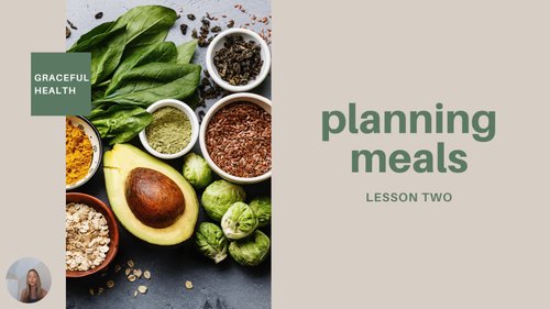 Lesson 2 Planning Meals