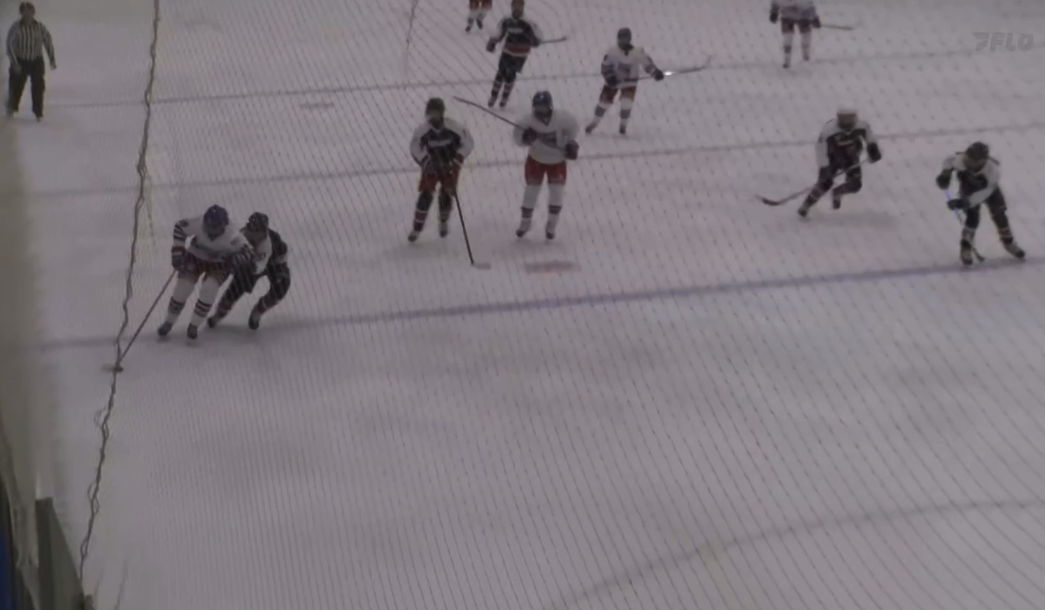 Zachary Greenfield's Net Drive: Scoring Opportunity vs. Michigan Hockey Advancement