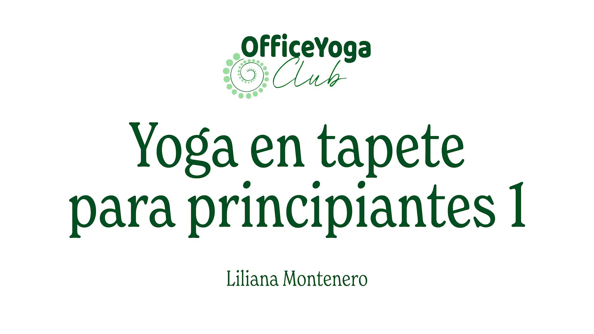 Yoga para El Fin de Semana
