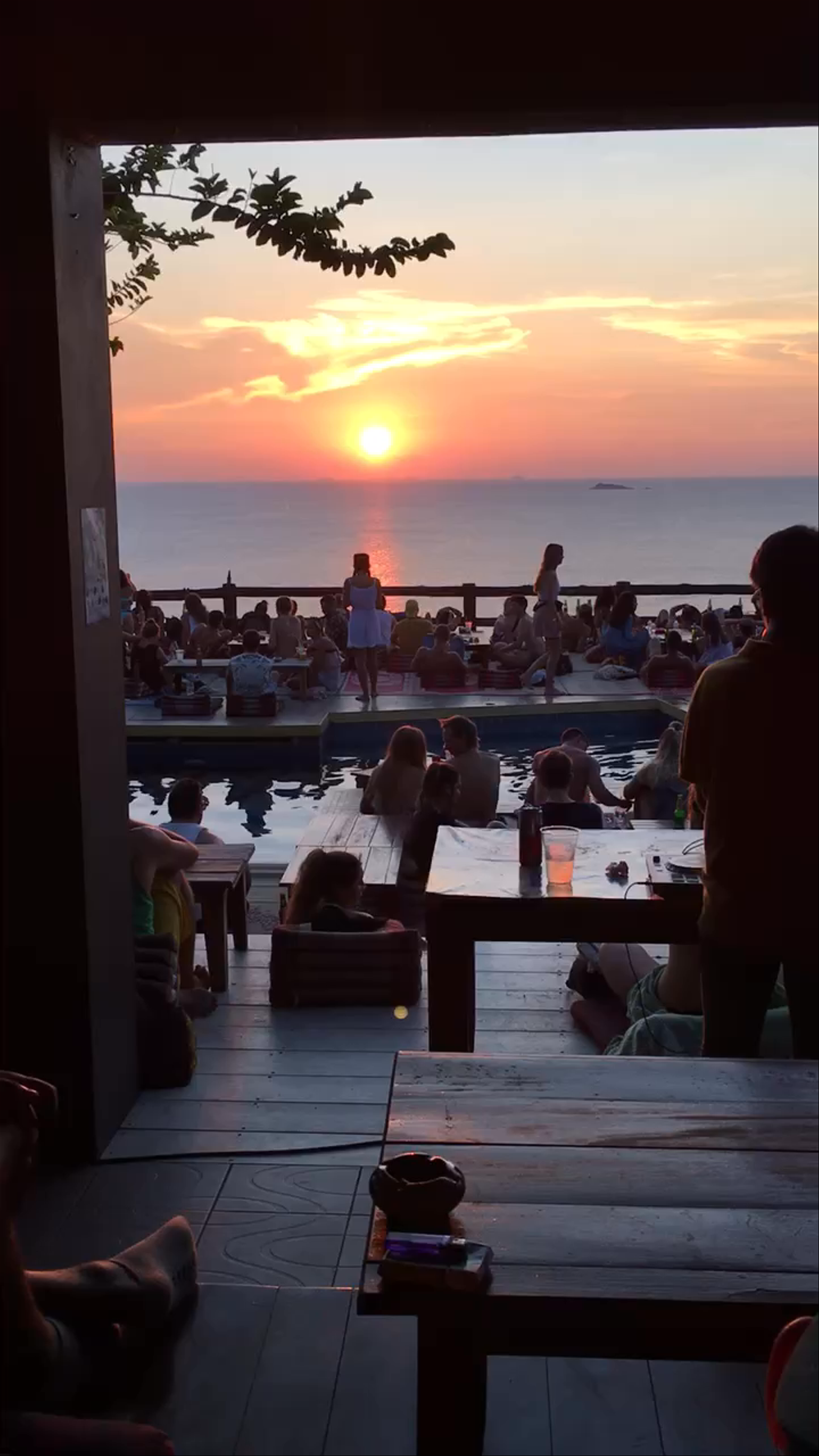 Sunset Vibes at Amsterdam Bar, Ko Pha-ngan