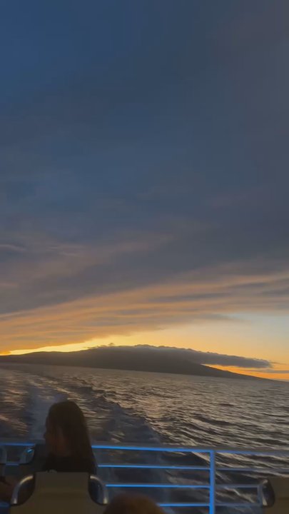 Expeditions Ferry - View of the sunset. - Ferries Near Me - Lahaina, Hawaii