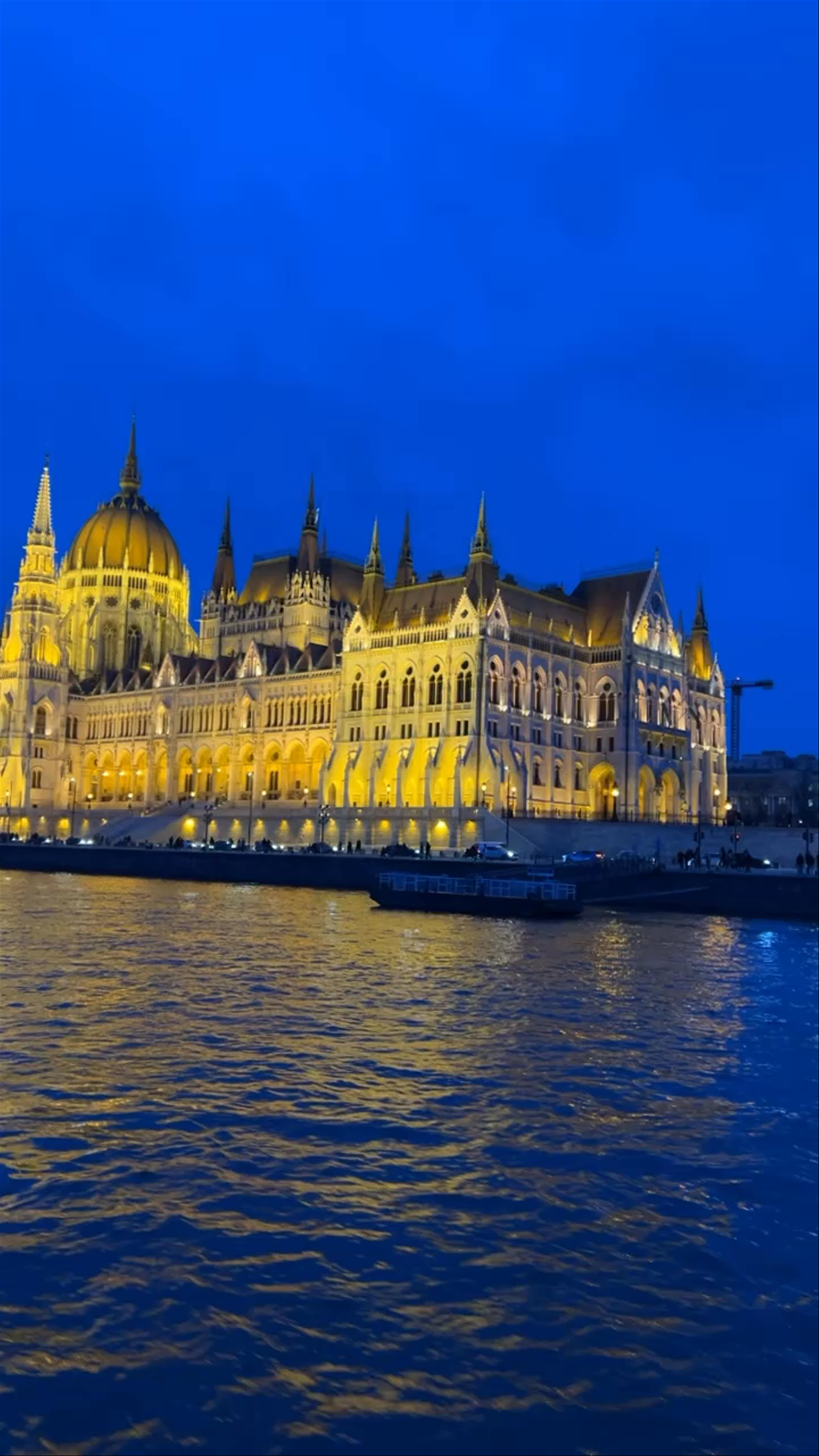 Twilight Majesty: Budapest Parliament Building by the Danube