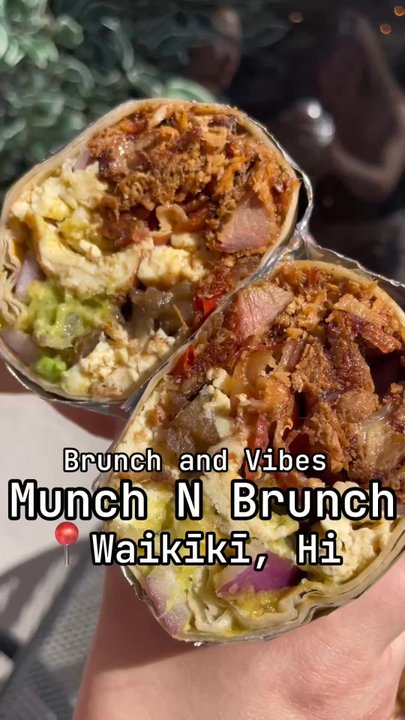 Munch N Brunch - Lilikoi pancake - Coffee & Tea Near Me - Honolulu, Hawaii