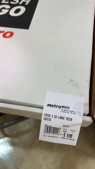 Metro - Metro - X-Large (one topping) pepperoni pizza $9.99 - Grocery Near Me - North York, Ontario