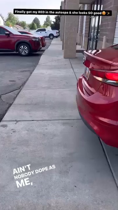 RM Autospa - Of my car being driven out upon pick up - Auto Detailing Near Me - West Valley, Utah