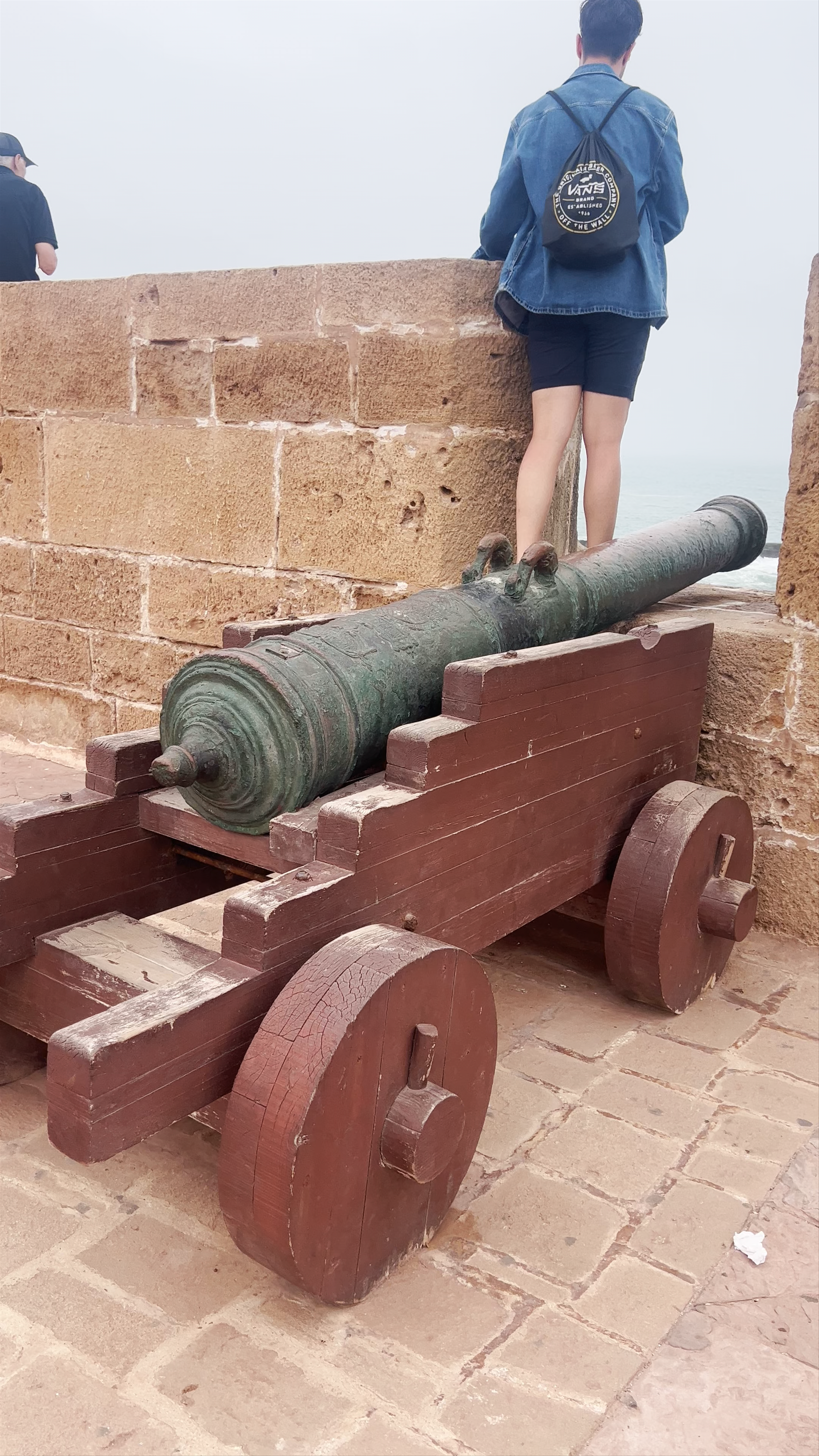 Exploring the Old Fortress with 18th Century Portuguese Cannons in Essaouira