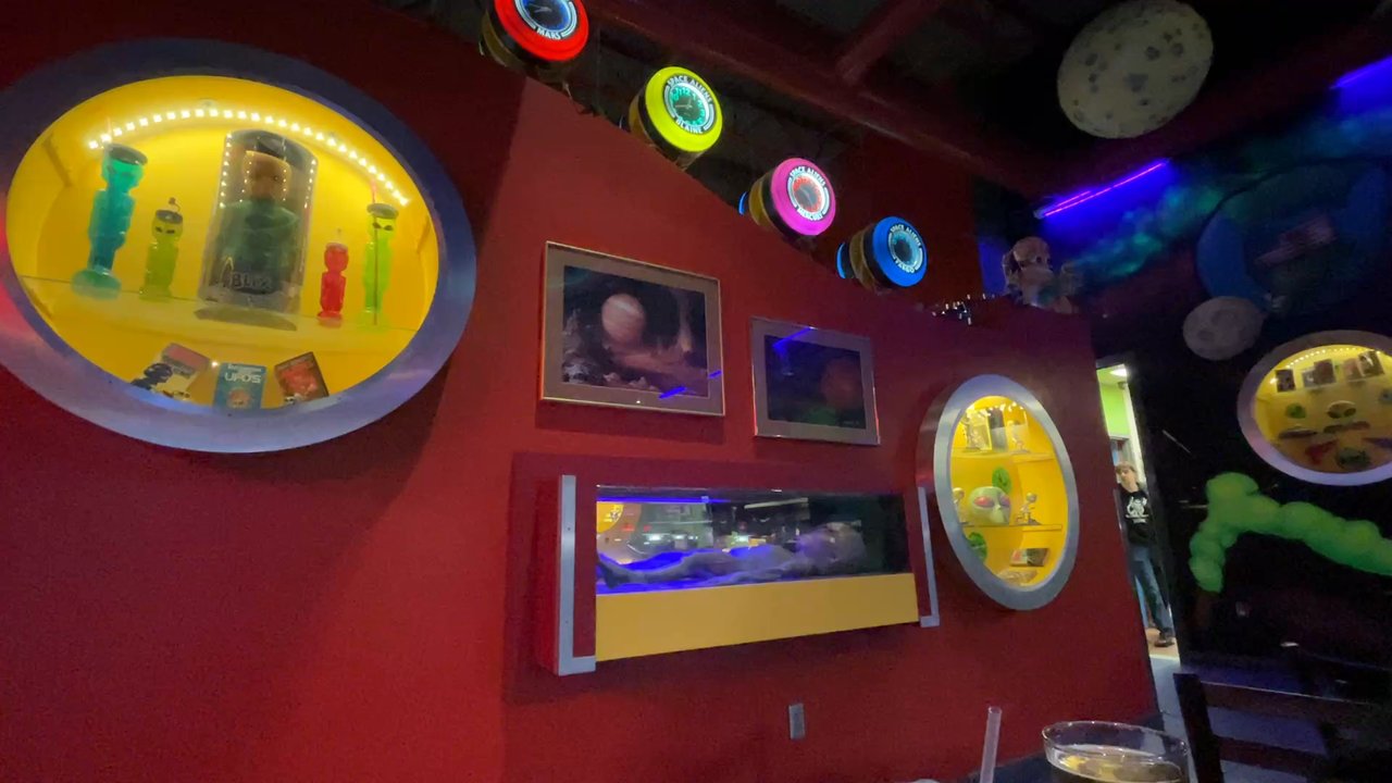 Space Aliens Grill & Bar - Inside - Pizza Near Me - Fargo, North Dakota