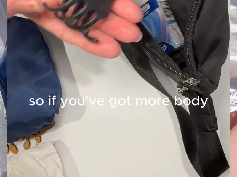 The bag I always travel with