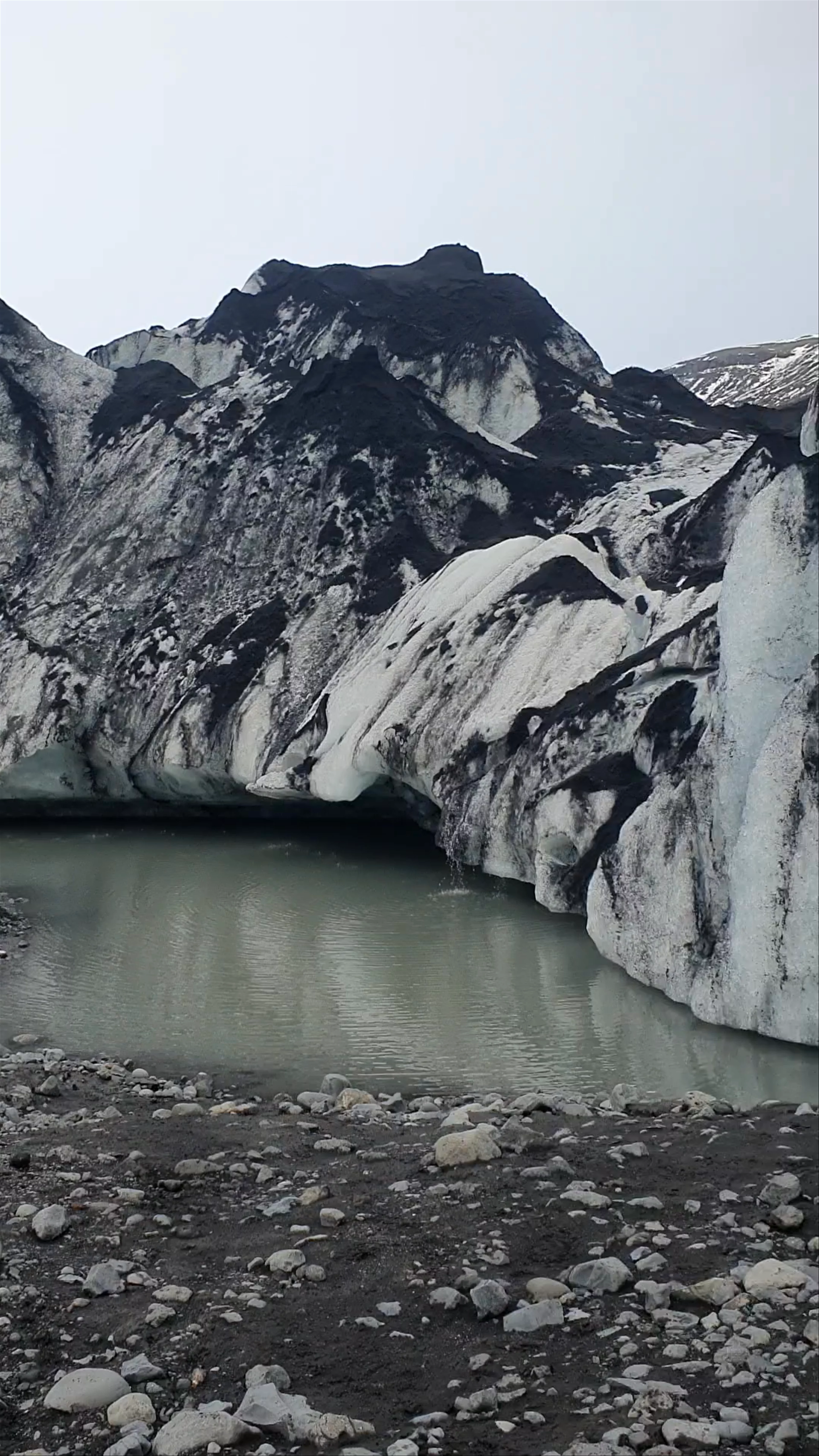 Solheimajökull Glacier Tongue