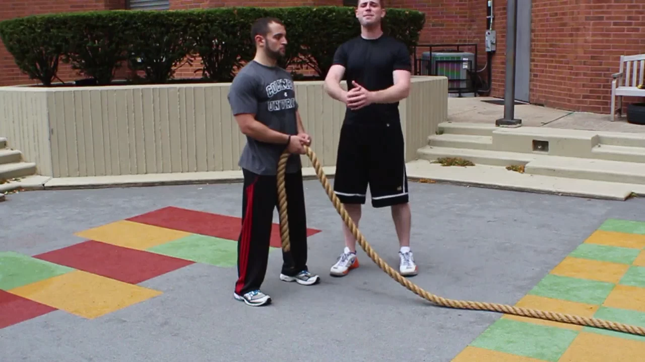 Rope Row and Sled Progressions