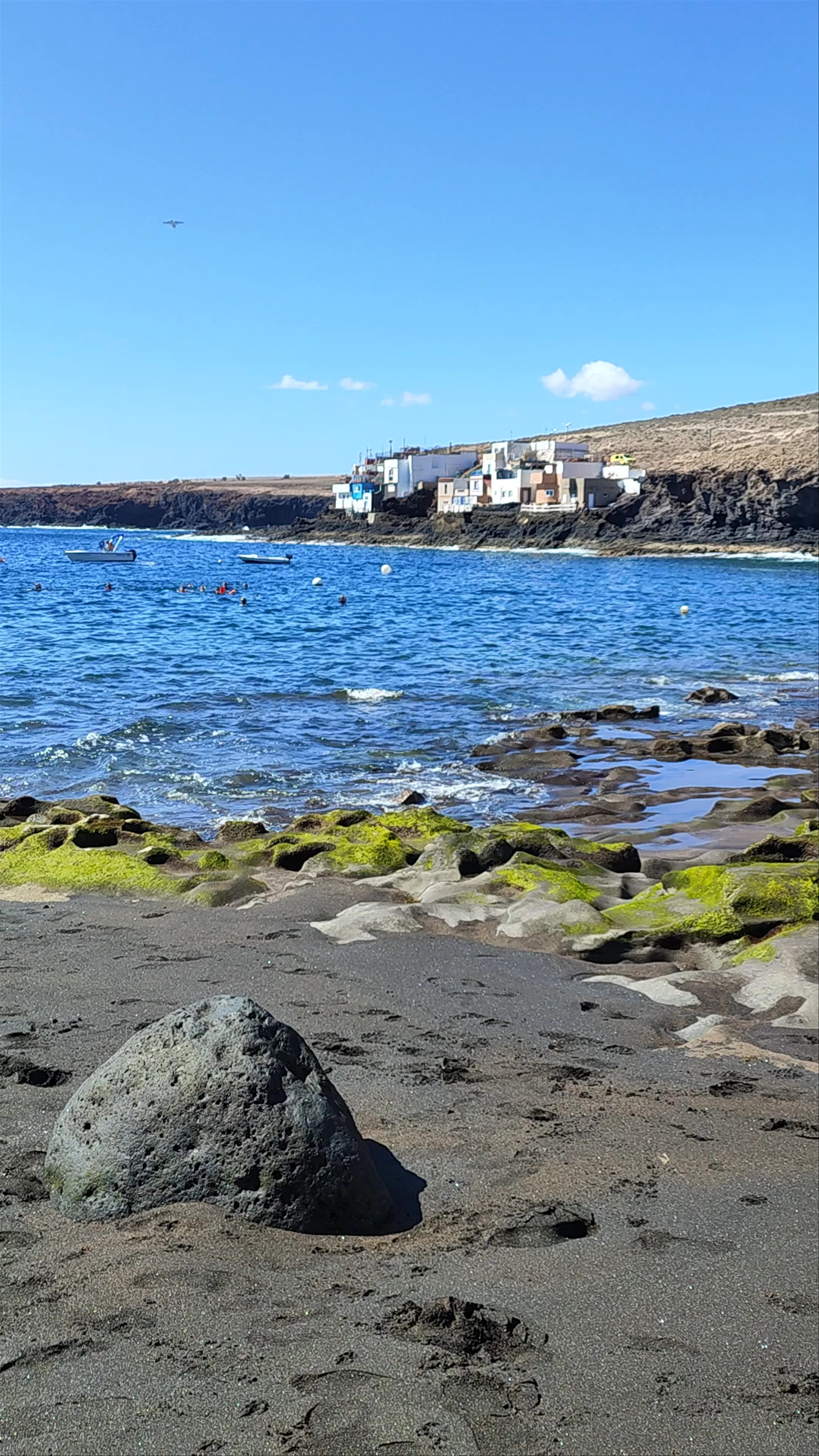 Sunlit Serenity at Playa de Tufia, Telde – Canary Islands Coastal Escape