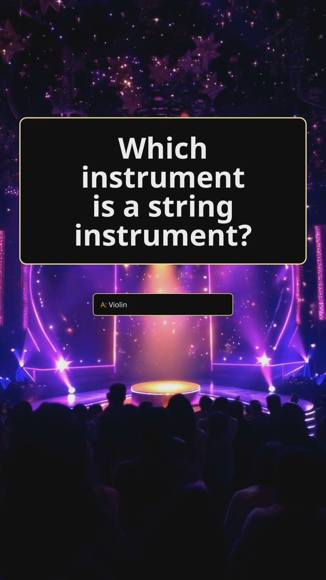 Musical Instruments: Name That Sound