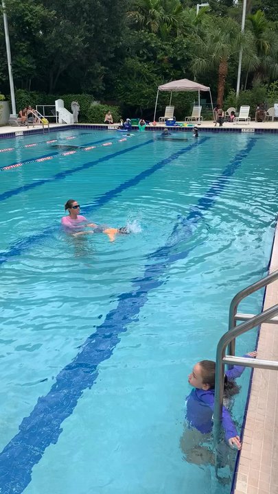Swim Boca - 3 year old swimming butterfly - Swimming Lessons/Schools Near Me - Boca Raton, Florida